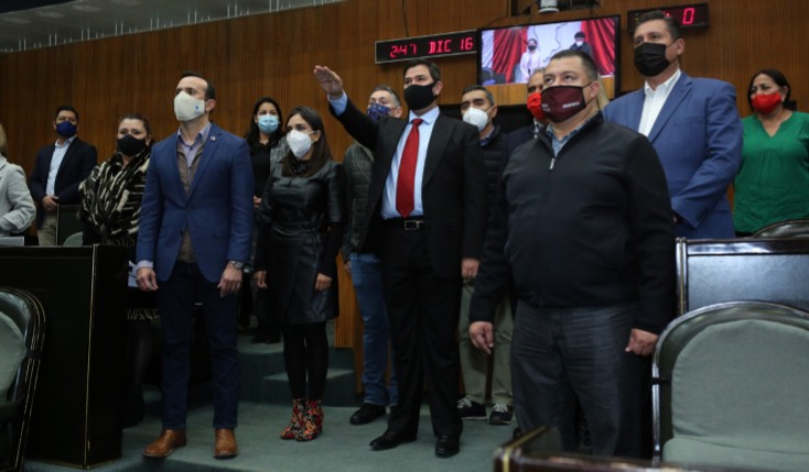  TOMA PROTESTA COMO DIPUTADO OSCAR ALEJANDRO FLORES TREVIÑO