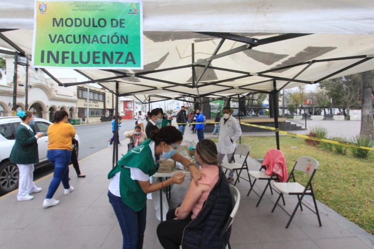  GOBIERNO DE APODACA REFUERZA CAMPAÑA DE VACUNACIÓN CONTRA LA INFLUENZA ESTACIONAL