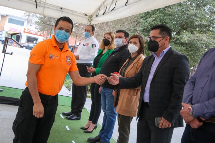  RECONOCEN A BOMBEROS GUADALUPE Y PROTECCIÓN CIVIL MUNICIPAL