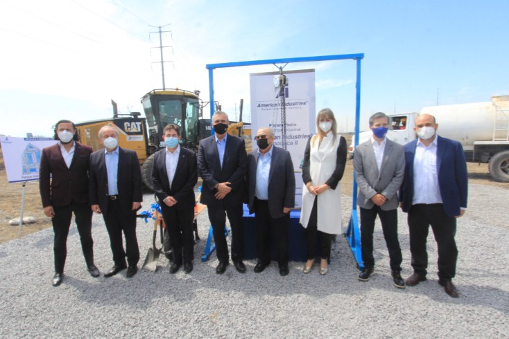  CONTINÚA  CRECIMIENTO INDUSTRIAL DE APODACA; COLOCAN PRIMERA PIEDRA DE PARQUE AMERICAN INDUSTRIES II