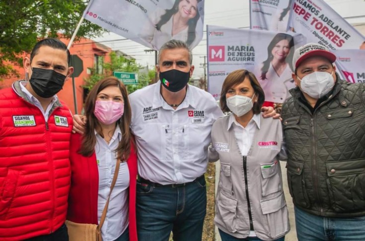  INICIAN CAMPAÑA LOS CANDIDATOS A DIPUTADOS FEDERALES SUMANDO FUERZAS POR LOS APODAQUENSES