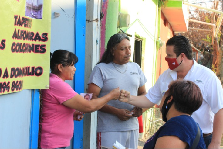  DANIEL TORRES SE COMPROMETE A MEJORAR EL DRENAJE PLUVIAL EN GUADALUPE