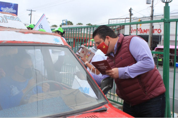  DANIEL TORRES PRESENTA PROPUESTAS DE MOVILIDAD A AUTOMOVILISTAS DE GUADALUPE