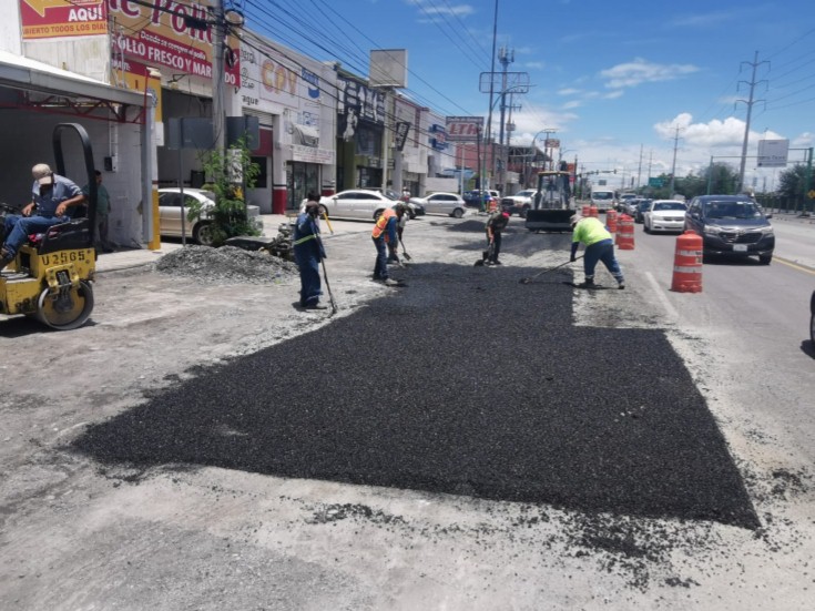  INTENSIFICA GUADALUPE ACCIONES DE REHABILITACIÓN DE PAVIMENTO