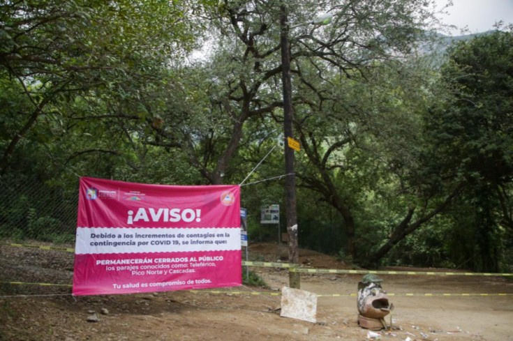  CIERRAN EN GUADALUPE ACCESOS AL CERRO DE LA SILLA