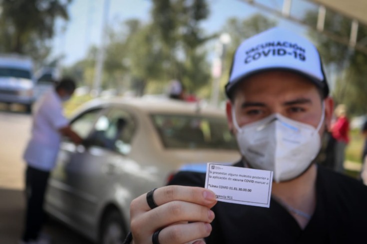  APLICAN MÁS DE 102 MIL VACUNAS ANTICOVID A JÓVENES DE GUADALUPE