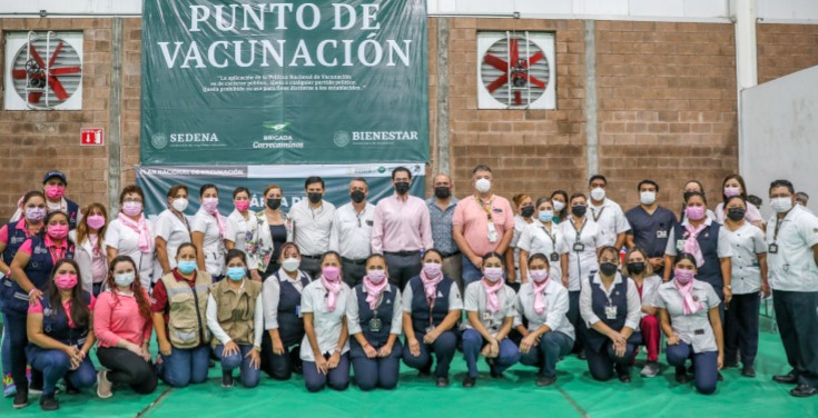  INICIA JORNADA DE VACUNACIÓN CONTRA COVID-19 EN SANTIAGO