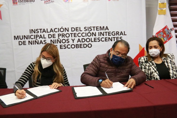  INSTALA ESCOBEDO SISTEMA DE PROTECCIÓN PARA NIÑAS, NIÑOS Y ADOLESCENTES