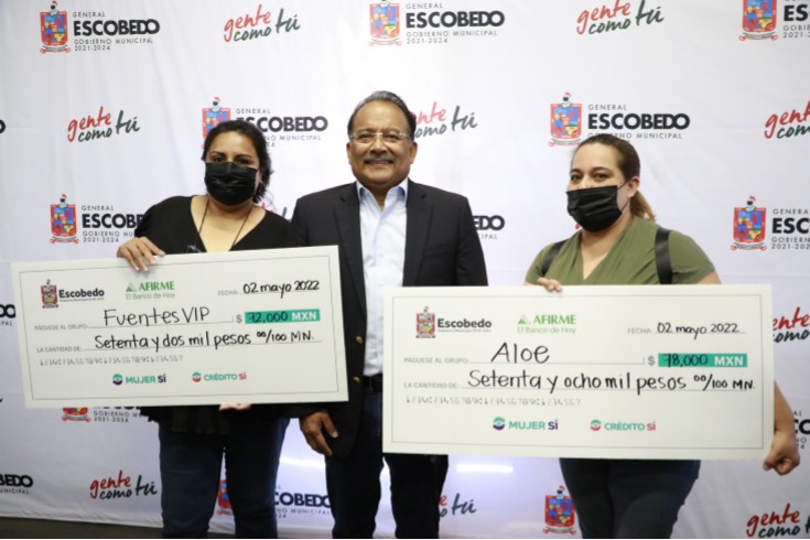  IMPULSA ESCOBEDO REACTIVACIÓN ECONÓMICA CON MICROCRÉDITOS A MUJERES EMPRENDEDORAS